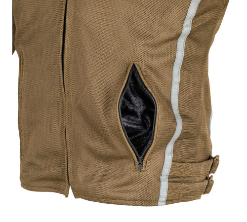 Чоловіча мото куртка W-TEC Bellvitage Brown - коричнева/3XL