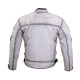 Чоловіча текстильна мотокуртка W-TEC Patriot - білий / 5XL