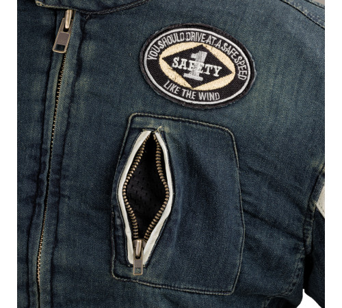 Чоловіча джинсова мотокуртка W-TEC Wildone - розмір S