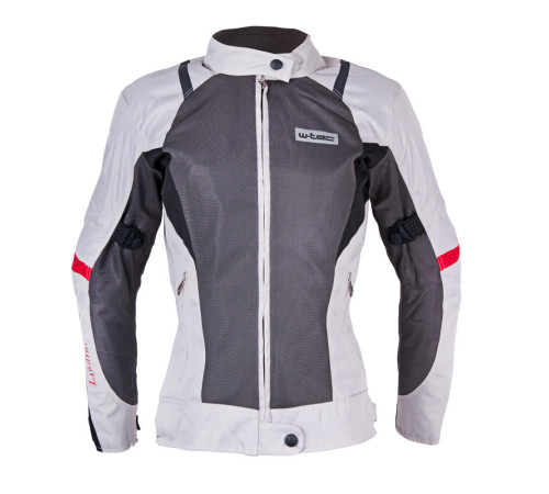 Жіноча мотокуртка W-TEC Lucina - чорно-біла/3XL Жіноча мотокуртка W-TEC Lucina - чорно-біла/3XL