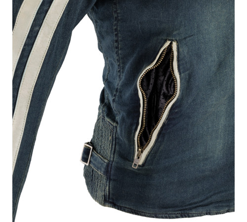 Чоловіча джинсова мотокуртка W-TEC Wildone - розмір XXL