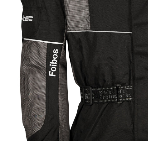 Мото куртка W-TEC Foibos PLUS - Чорно-сірий / 4XL Мото куртка W-TEC Foibos PLUS - Чорно-сірий / 4XL