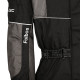 Мото куртка W-TEC Foibos PLUS - Чорно-сірий / 4XL