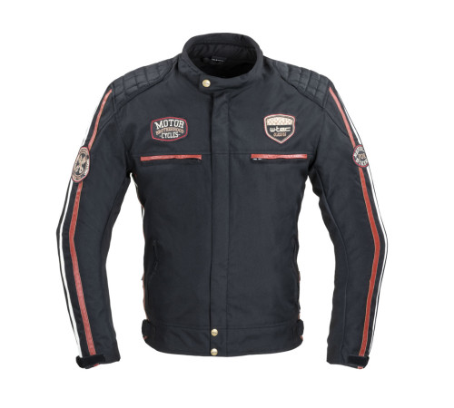 Чоловіча мотокуртка W-TEC Jawo - чорний / XXL