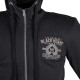 Чоловічий толстовка з капюшоном W-TEC Black Heart Kustom Kulture Hoodie - чорний/М