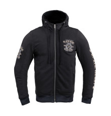 Чоловічий толстовка з капюшоном W-TEC Black Heart Kustom Kulture Hoodie - чорний/L