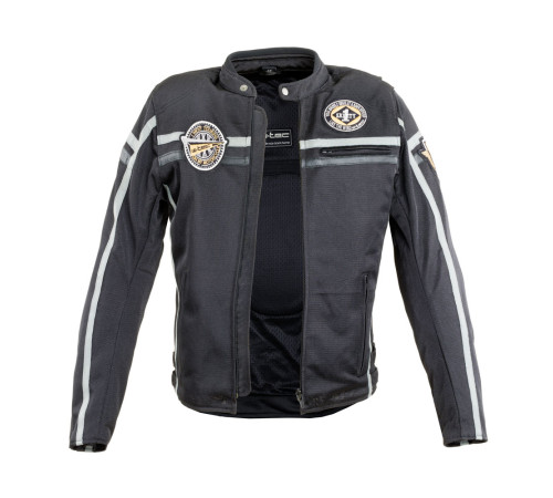Чоловіча мотокуртка W-TEC Bellvitage Black - чорний / M