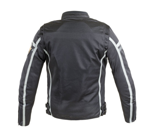 Чоловіча мотокуртка W-TEC Bellvitage Black - чорний / L