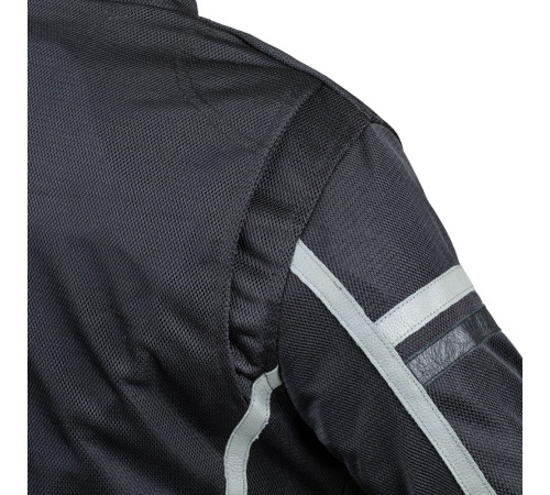 Чоловіча мотокуртка W-TEC Bellvitage Black - чорний / L