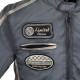 Чоловіча текстильна мотокуртка W-TEC Patriot - сірий / L