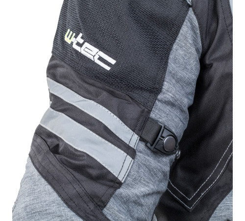 Чоловіча мотокуртка W-TEC Briesau NF-2112 - сірий / XXL