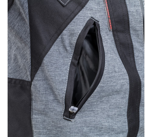 Чоловіча мотокуртка W-TEC Briesau NF-2112 - сірий / XXL