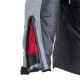 Чоловіча мотокуртка W-TEC Tomret NF-2220 - чорно-сірий / 3XL