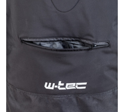 Чоловіча мотокуртка W-TEC Tomret NF-2220 - чорно-сірий / 3XL