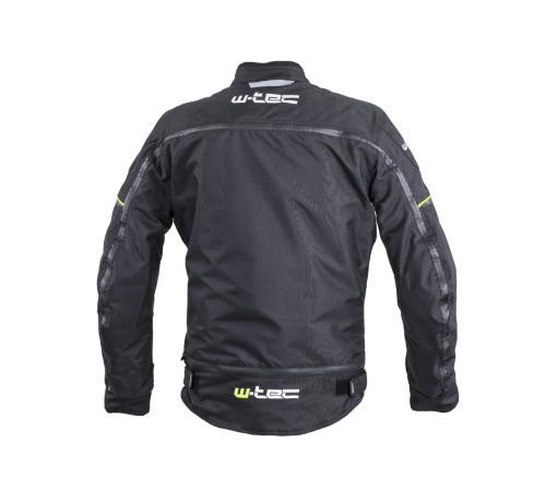 Мото-куртка W-TEC Progair - розмір S / чорний-флуо