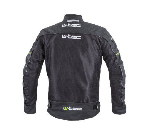 Мото-куртка W-TEC Progair - розмір S / чорний-флуо
