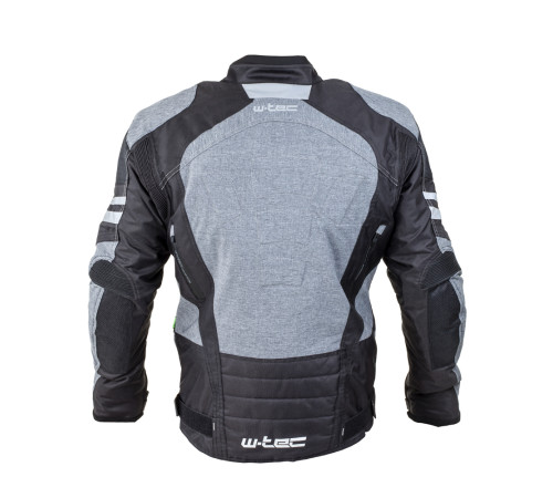 Чоловіча мотокуртка W-TEC Briesau NF-2112 - сірий / 3XL