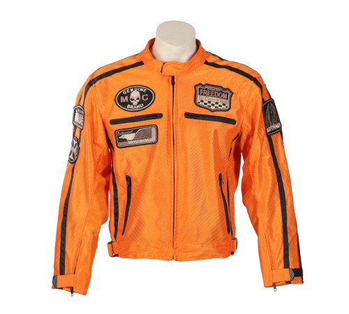 Літня мотокуртка BOS 6488 Orange - помаранчева/3XL Літня мотокуртка BOS 6488 Orange - помаранчева/3XL