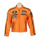 Літня мотокуртка BOS 6488 Orange - помаранчева/3XL