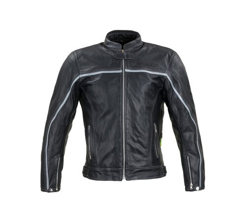 Шкіряна мото-куртка W-TEC Mathal - розмір S / чорна