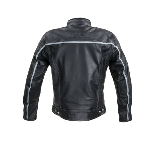 Шкіряна мото-куртка W-TEC Mathal - розмір S / чорна