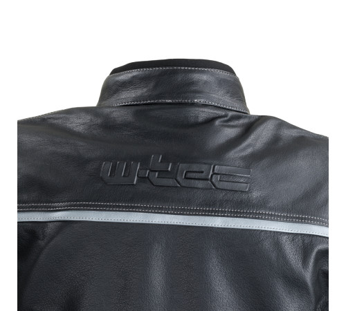 Шкіряна мото-куртка W-TEC Mathal - розмір S / чорна