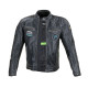 Шкіряна мото куртка W-TEC Losial - чорний / S