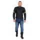 Шкіряна мото куртка W-TEC Montegi - Матовий чорний / 5XL
