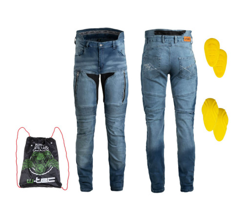 Чоловічі мотоциклетні джинси W-TEC Grandus EVO розмір 42