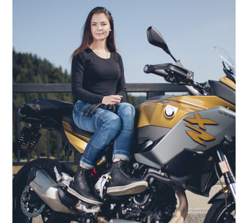 Жіночі мотоджинси W-TEC Ekscita - сині/розмір 32