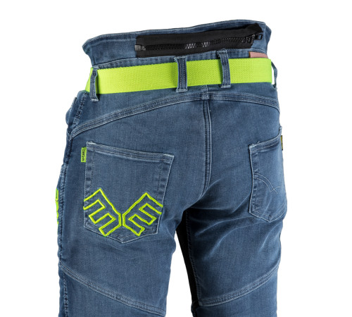 Жіночі мотоджинси W-TEC Ekscita - сині/розмір 32