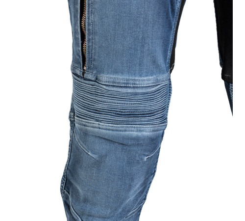 Жіночі мотоджинси W-TEC Ekscita - сині/розмір 32