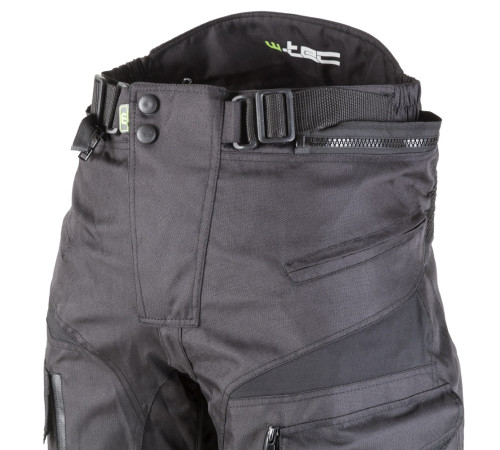 Чоловічі мото штани W-TEC Kaluzza GS-1614 - чорний / L Чоловічі мото штани W-TEC Kaluzza GS-1614 - чорний / L