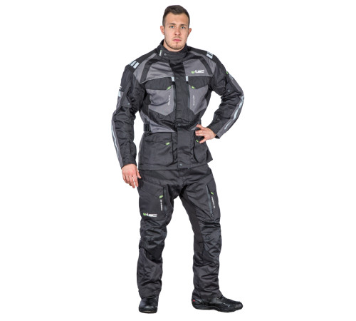 Чоловічі мото штани W-TEC Kaluzza GS-1614 - чорний / 4XL Чоловічі мото штани W-TEC Kaluzza GS-1614 - чорний / 4XL