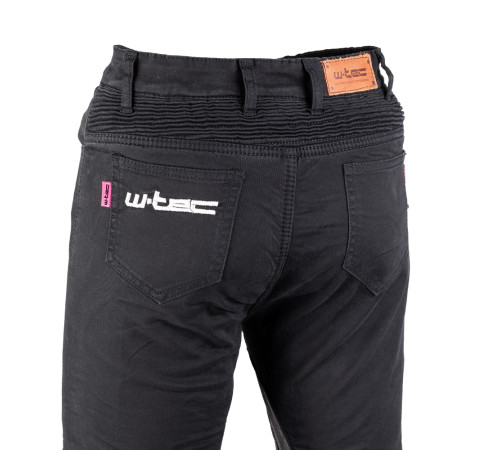 Жіночі мотоштани W-TEC Ragana - чорні/3XL