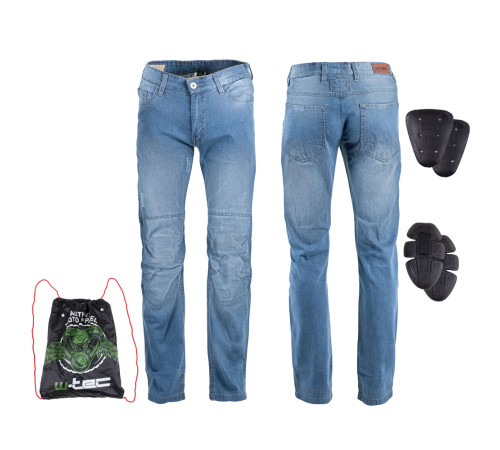 Чоловічі джинси Moto Jeans W-TEC Shiquet - Сині Чоловічі джинси Moto Jeans W-TEC Shiquet - Сині