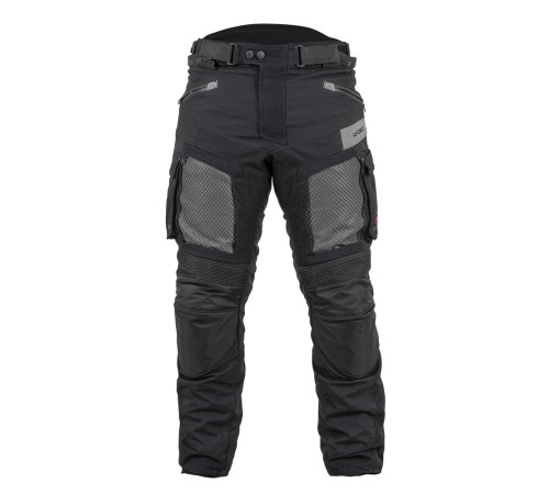 Мотоштани W-TEC Aircross чорно-сірі/4XL Мотоштани W-TEC Aircross чорно-сірі/4XL