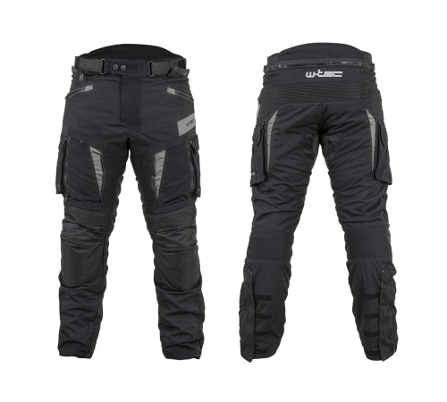 Мотоштани W-TEC Aircross чорно-сірі/6XL Мотоштани W-TEC Aircross чорно-сірі/6XL