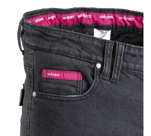 Жіночі мотоджинси W-TEC Leonarda - сірі/М