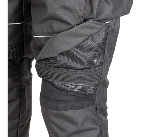 Чоловічі мотоштани W-TEC Thollte - чорні/4XL