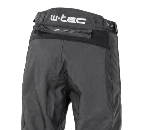 Чоловічі літні мотоштани W-TEC Alquizar - чорно-сірий / L