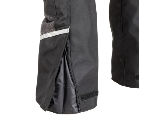 Чоловічі літні мотоштани W-TEC Alquizar - чорно-сірий / L