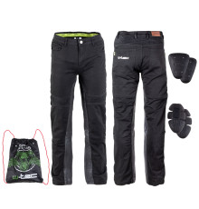 Чоловічі мотоштани W-TEC Raggan - чорний / 4XL