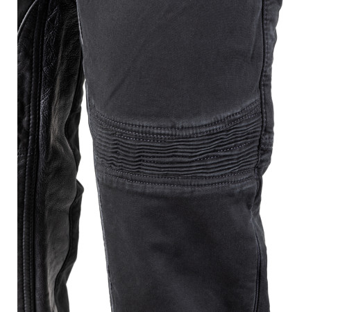 Чоловічі мотоштани W-TEC Raggan - чорний / S