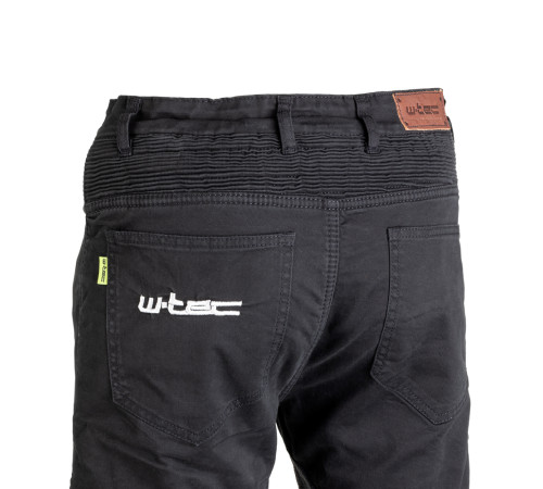 Чоловічі мотоштани W-TEC Raggan - чорний / S