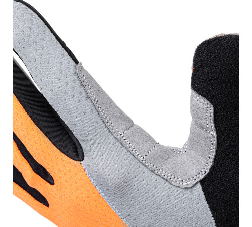 Рукавиці для мотокросу W-TEC Vilasar - сіро-оранжевий / XL