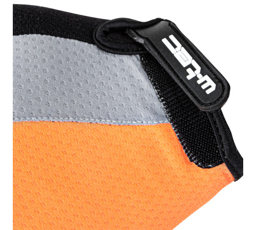 Рукавиці для мотокросу W-TEC Vilasar - сіро-оранжевий / S