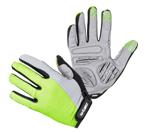 Рукавиці для мотокросу W-TEC Vilasar - сіро-зелений / XXL
