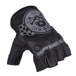 Чопперські рукавички W-TEC Black Heart Wipplar - чорний/4XL