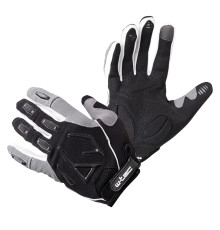 Рукавиці для мотокросу W-TEC Atmello - чорно-сірий/3XL